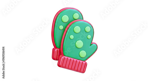 Christmas Mittens Icon