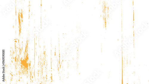 Grungy white and orange textured surface with streaks and smudges abstract background