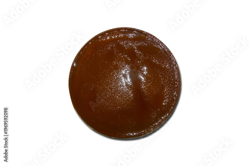 Classic Egg Pudding, Creamy Caramel Custard Dessert Top View