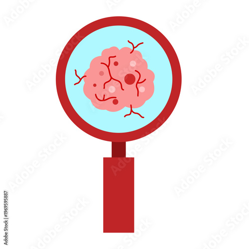 cancer tumor cell developing concept