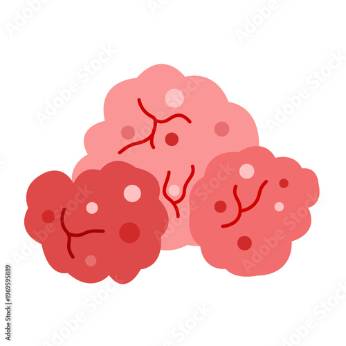 cancer tumor cell developing concept