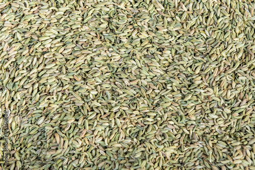 Fennel seeds stack as a background