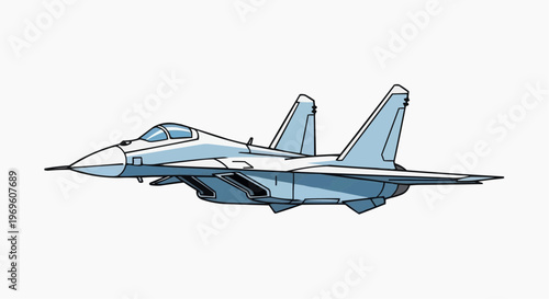 airplane isolated on white