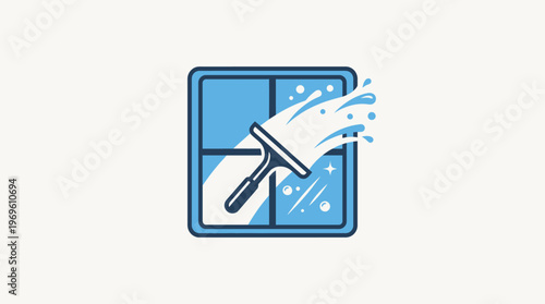 Window Cleaning Service Icon