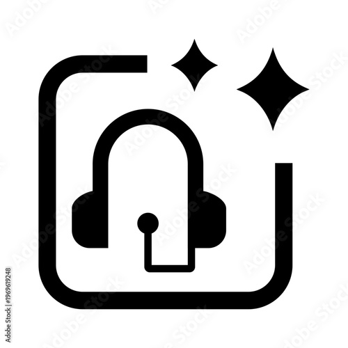 AI Agent Assistant Technology Icon