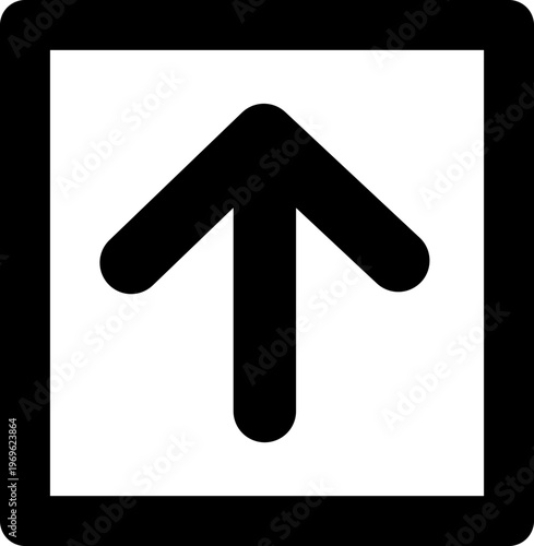 Arrow Up Square Medium