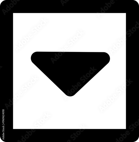 Wedge Down Square Medium