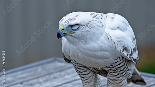 Wallpaper Mural White Hawk Bird Closeup Shots. Torontodigital.ca