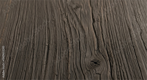 Weathered wood texture with knots and grain pattern on rustic wooden background. Wood texture with natural pattern.