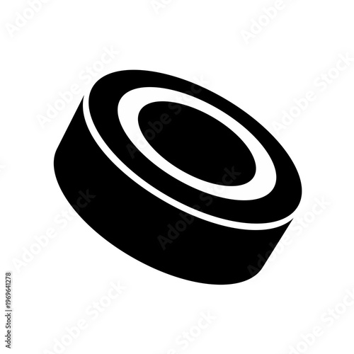 Hockey Stick Icon Flat Image