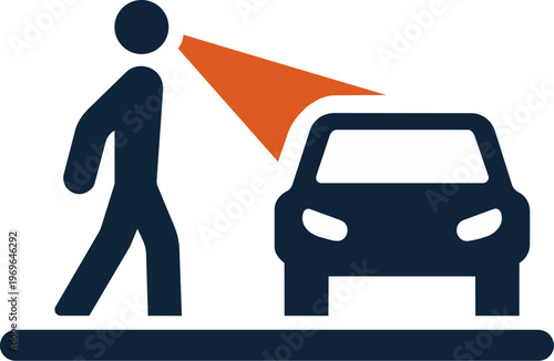 AI Driving System, Pedestrian detection by ai driving system enhances safety by recognizing people near vehicles for accident prevention and smart