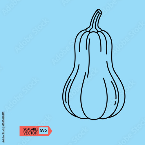 Minimalist black line of a shopping cart isolated on light blue background line shopping cart simple