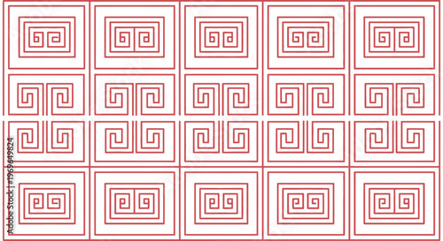 Geometric Pattern: A captivating grid of meticulously crafted geometric patterns, arranged in a seamless array, creating a visually stimulating backdrop.