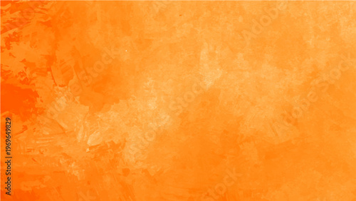 Abstract orange textured background: warm color and artful surface and inviting depth and inviting artistic backdrop and design element 