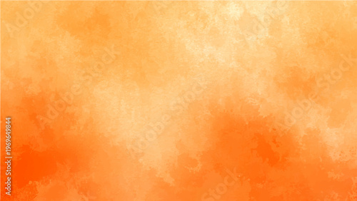 Abstract orange watercolor background with vibrant color wash effect and subtle texture and painterly design and artistic backdrop and smooth gradient color blend and unique paint stroke