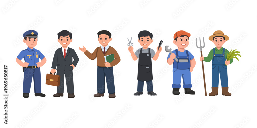 Obraz premium Labor Day Illustration