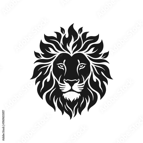 lion natural logo