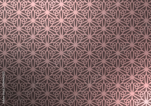 Modern abstract lines with seamless flowing gradient pattern design