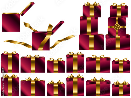 プレゼント箱横、11ワイン、1金