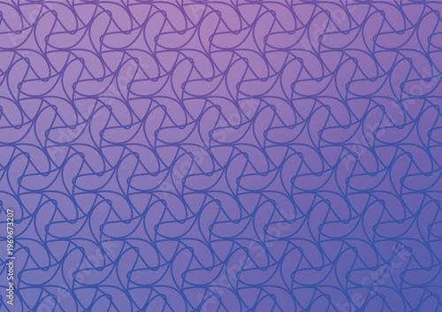 Soft abstract curves with radiant gradient seamless pattern design