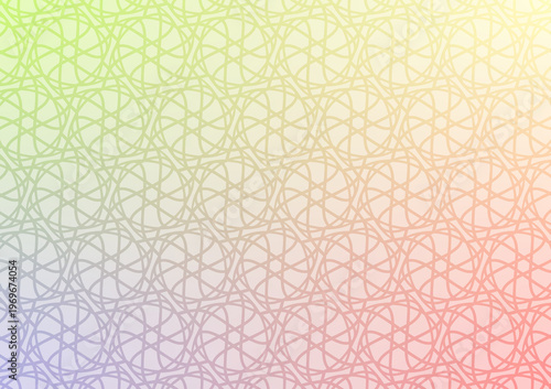 Elegant abstract pattern with flowing radiant geometric line design