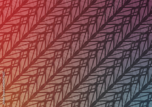 Modern seamless gradient with smooth flowing abstract pattern design