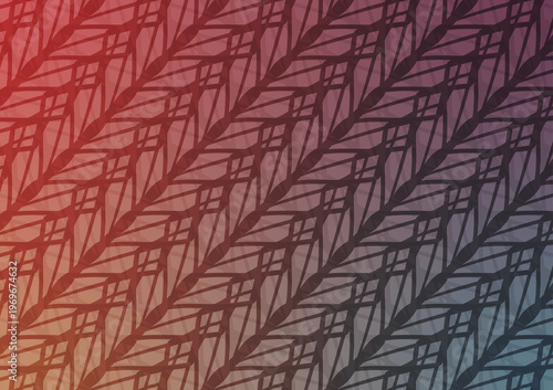 Modern seamless gradient with smooth flowing abstract pattern design