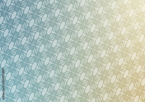 Abstract flowing gradient with modern seamless geometric line pattern