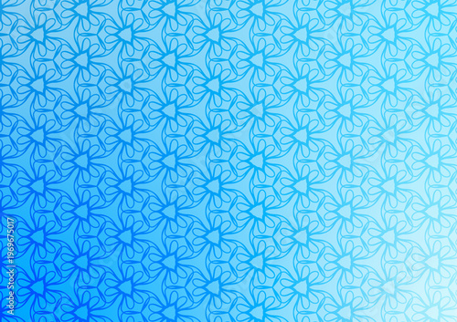 Soft vibrant pattern with flowing radiant abstract line design