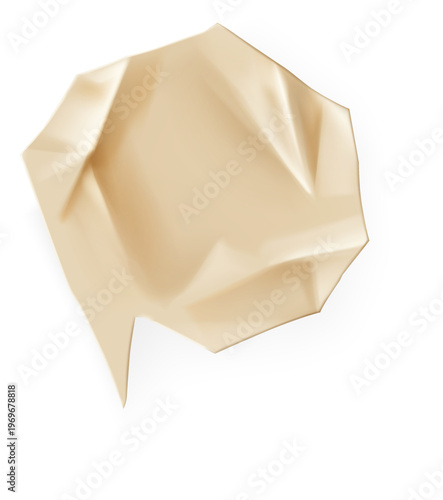 Cutout Speech Bubble