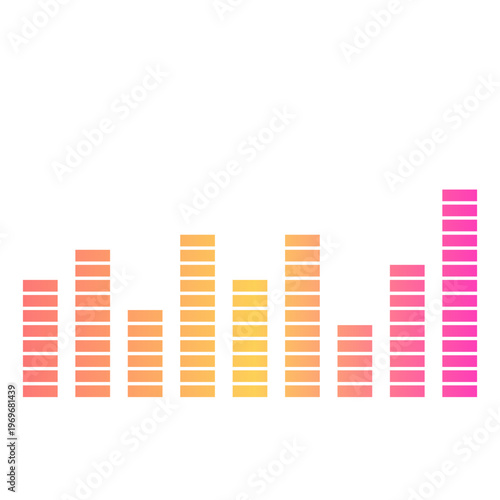 Gradient Sound Wave Illustration