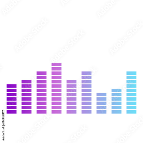 Gradient Sound Wave Illustration