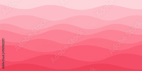 Abstract a mesmerizing and soft digital rendering, creating a flowing ombre effect with graceful waves in a spectrum of delicate pink hues. 