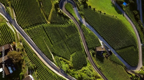 Villanders Sunrise Dolomites Italy Drone