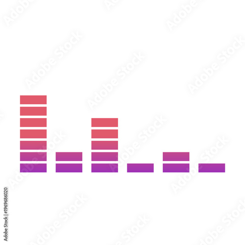Gradient Audio Equalizer Illustration