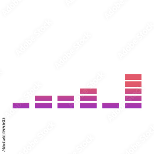 Gradient Audio Equalizer Illustration
