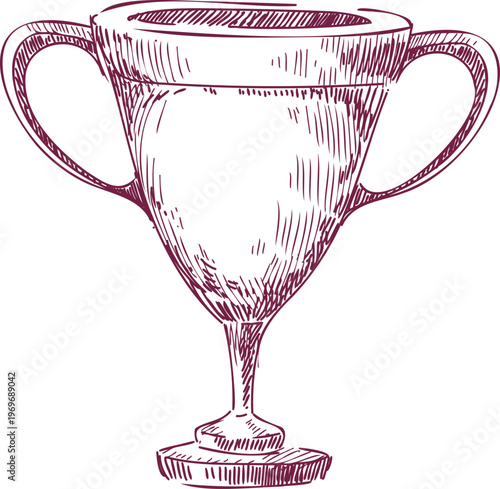 Trophy Cup Sketch