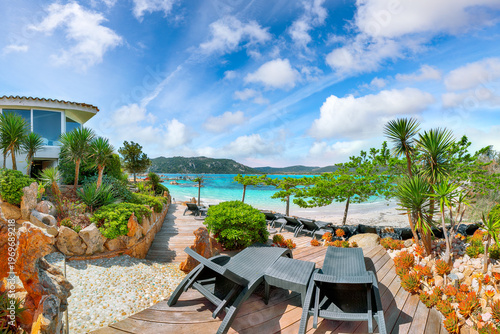 Breathtaking view of Santa Giulia resort