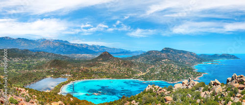 Breathtaking  view of Santa Giulia resort.