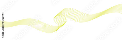 Curved wave lines pattern on white background. Wave striped lines pattern for backdrop, wallpaper template. Simple curved lines with stripes texture. Striped background. vector Illustration . EPS 10 .