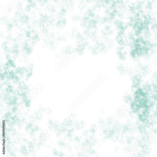 Soft watercolor Sea Green background with copy space for beauty branding,wedding invitation and social media design.Minimal pastel watercolor for branding, website design aesthetic social media.