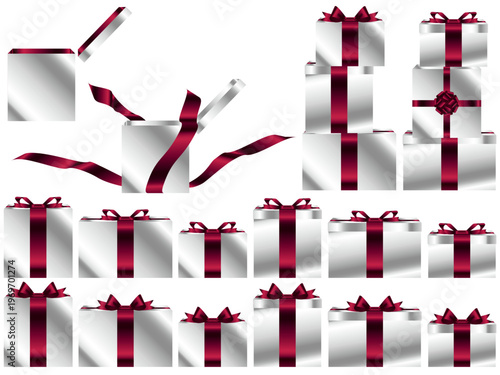 プレゼント箱横、白、11ワイン