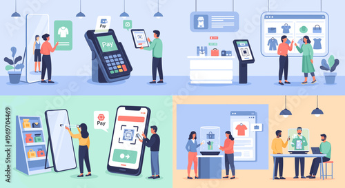 A bright, cheerful illustration of a fully stocked refrigerator. Perfect for articles or campaigns relating to healthy eating, home organization, or s