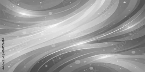 An abstract grunge background featuring black and white stars and blue liquid ripples creates a 3d motion pattern with a light spiral swirl and water droplet design