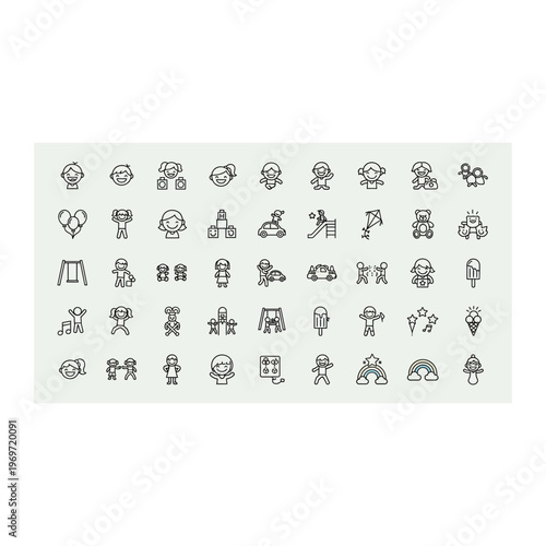 A sheet of japanese kanji characters