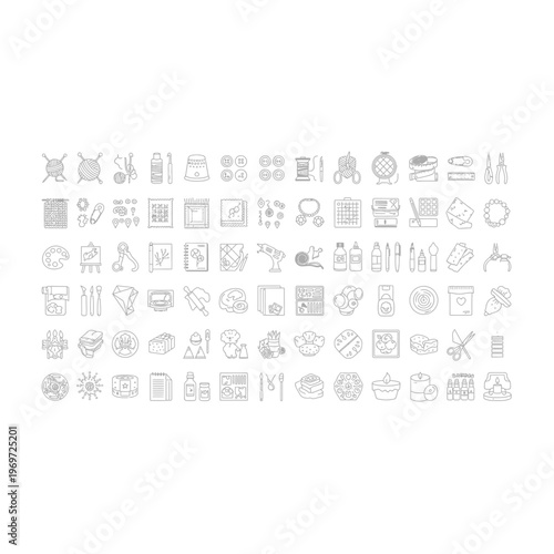 A collection of various music notes and symbols Vector