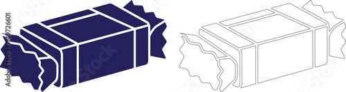 Ultr 1 butter wrapper pack silhouettes dark