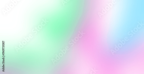Abstract brush of green, pink, and blue light creates a vintage glow. Transparent PNG for banners and posters.