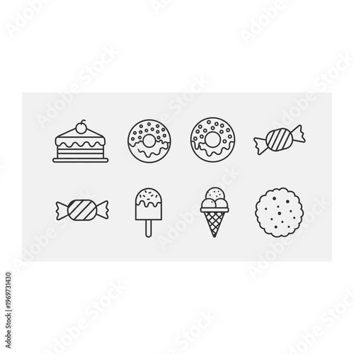 A collection of sweet treats and desserts