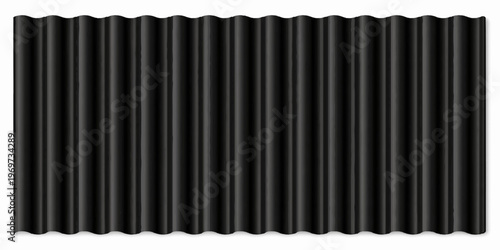 A row of black and white plastic dominoes creates a rhythmic pattern of steel and wood textures near a stack of music books with a black rubber band design